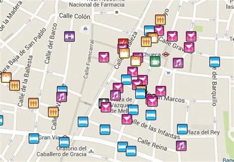 Madrid Gay Map 2025